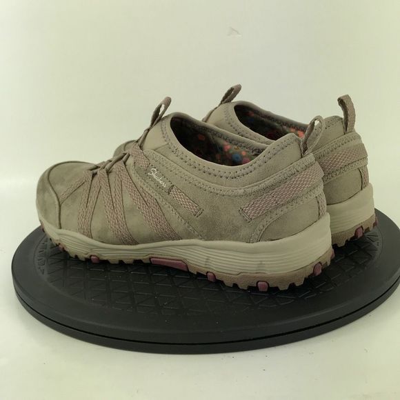 Skechers Seager Hiker Tan Water Resistant Slip On Shoes 158420 Women’s Size 7 - Picture 7 of 12